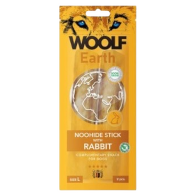 WOOLF Earth Stick Dog Coniglio L
