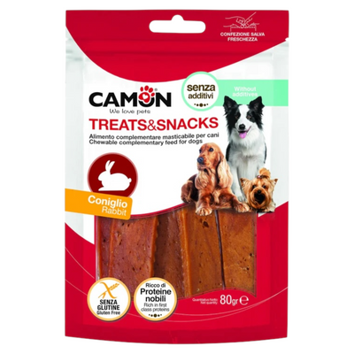CAMON Snack Jerky con Coniglio 80gr