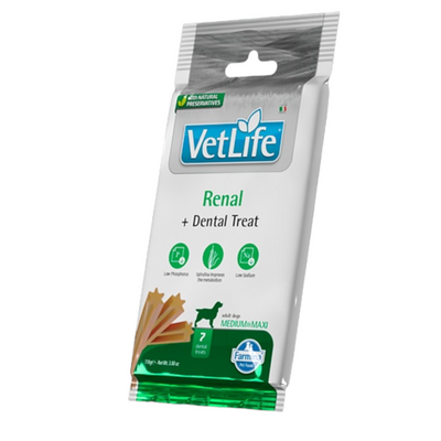 FARMINA Vet Life Dog Dental Medium/maxi Renal Sticks