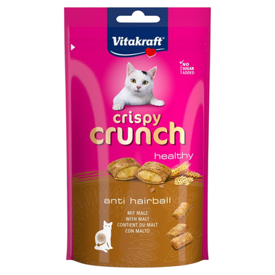VITAKRAFT Snack Gatto Crispy Crunch Hairball 60gr