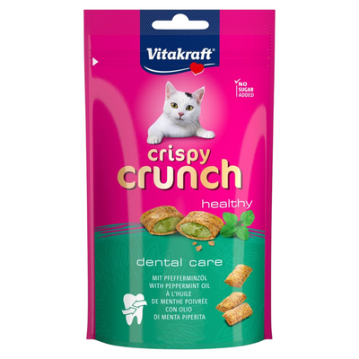 VITAKRAFT Snack Gatto Crispy Crunch Dental Care 60gr