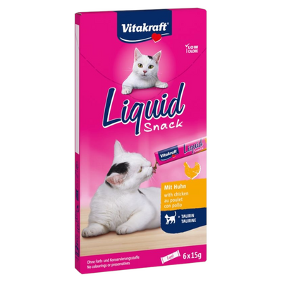 VITAKRAFT Cat Liquid Snack Pollo
