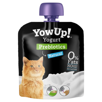 YOWUP Yogurt Prebiotico Naturale per gatti 85Gr