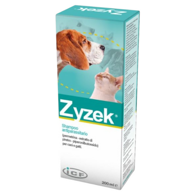 ICF Zyzek Shampoo Antiparassitario 200ml