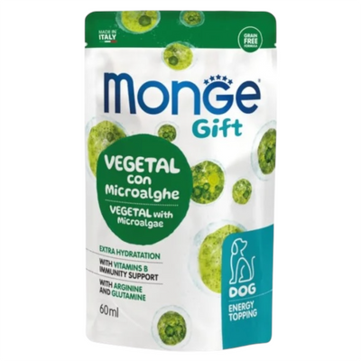 MONGE Gift Cane Energy Topping Vegetal con Microalghe 60ml