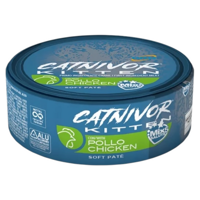 DRN Gatto Catnivor Kitten Pollo 24x80gr