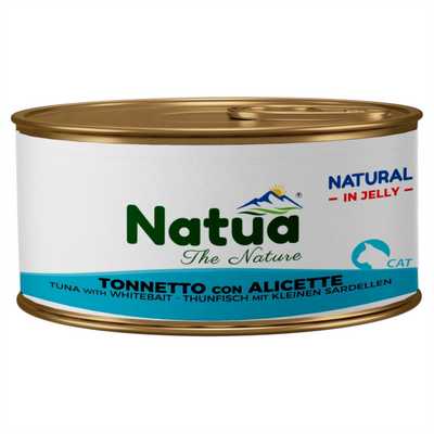 NATUA Cat Jelly Natural Tonno con Alicette 85Gr