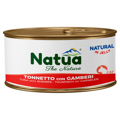 NATUA Cat Jelly Natural Tonno con Gamberi 85Gr