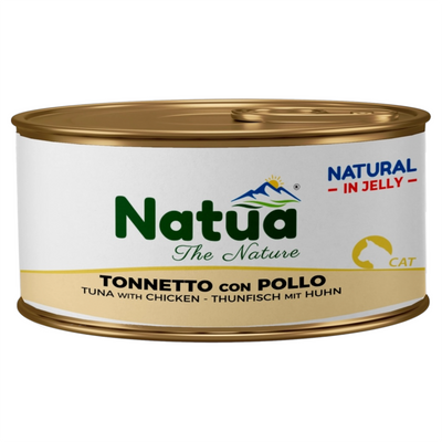 NATUA Cat Jelly Natural Tonno con Pollo 85Gr