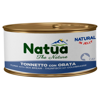 NATUA Cat Jelly Natural Tonno con Orata 85Gr