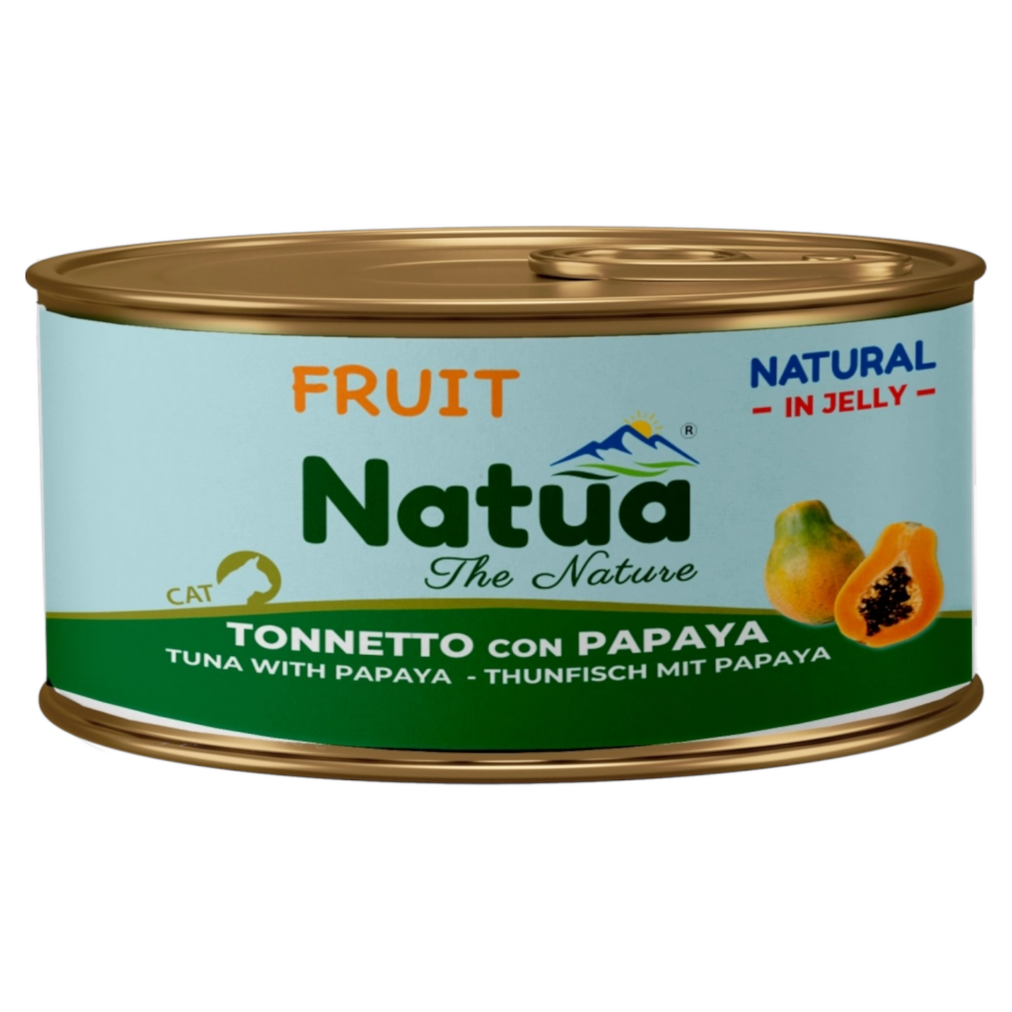 NATUA Cat Jelly Natural Tonnetto con Papaya 85Gr