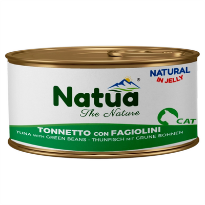 NATUA Cat Jelly Natural Tonno con Fagiolini 85Gr