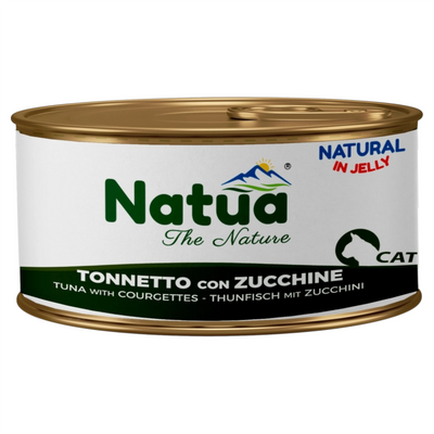 NATUA Cat Jelly Natural Tonno con Zucchine 85Gr