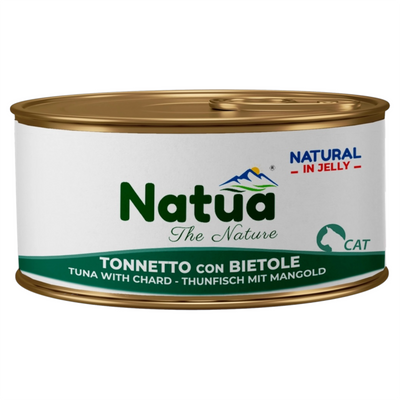 NATUA Cat Jelly Natural Tonnetto con Bietole 85Gr