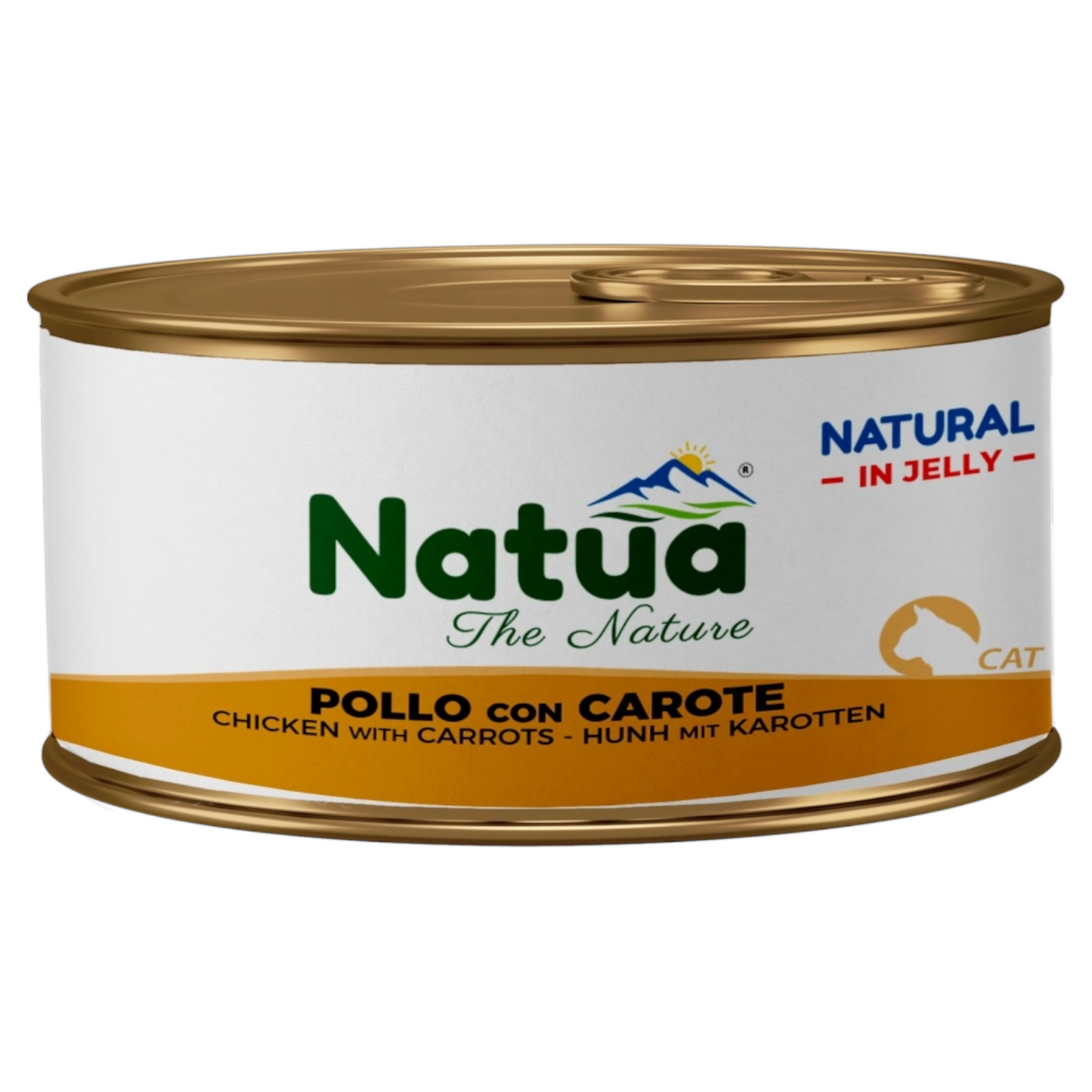 NATUA Cat Jelly Natural Pollo con Carote 85Gr