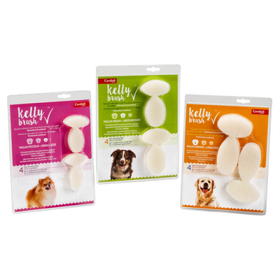 CANDIOLI Kelly Brush New Size Cane 8 Spugnette