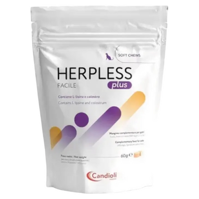 CANDIOLI Herpless Facile Plus Gatto Bocconcini 30pz