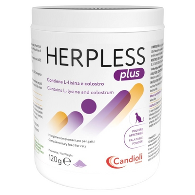 CANDIOLI Herpless Plus Gatto Polvere 120gr