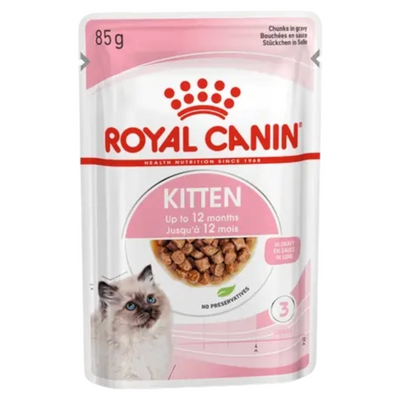 ROYAL CANIN Cat Kitten in Gravy 12x85gr (Pack)