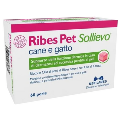 NBF LANES Ribes Pet Sollievo Cane e Gatto 60Cpr