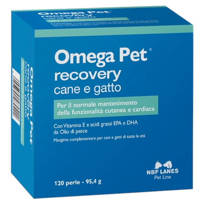 NBF LANES Omega Pet Recovery Cane e Gatto 120Cpr