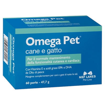 NBF LANES Omega Pet Cane e Gatto 60Cpr