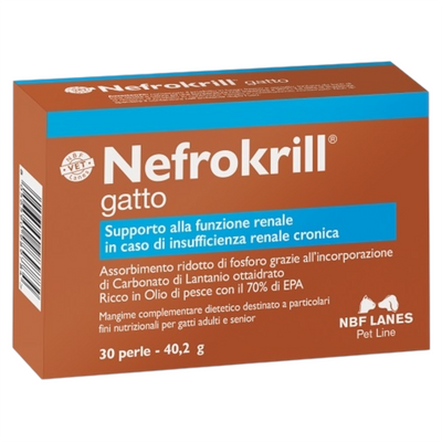 NBF LANES Nefrokrill Gatto 30cpr