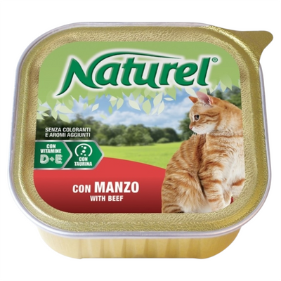 NATUREL Gatto Patè con Manzo 100gr