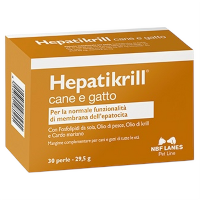 NBF LANES Hepatikrill Cane e Gatto 30cpr