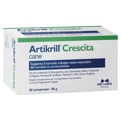 NBF LANES Artikrill Crescita Cane 60cpr