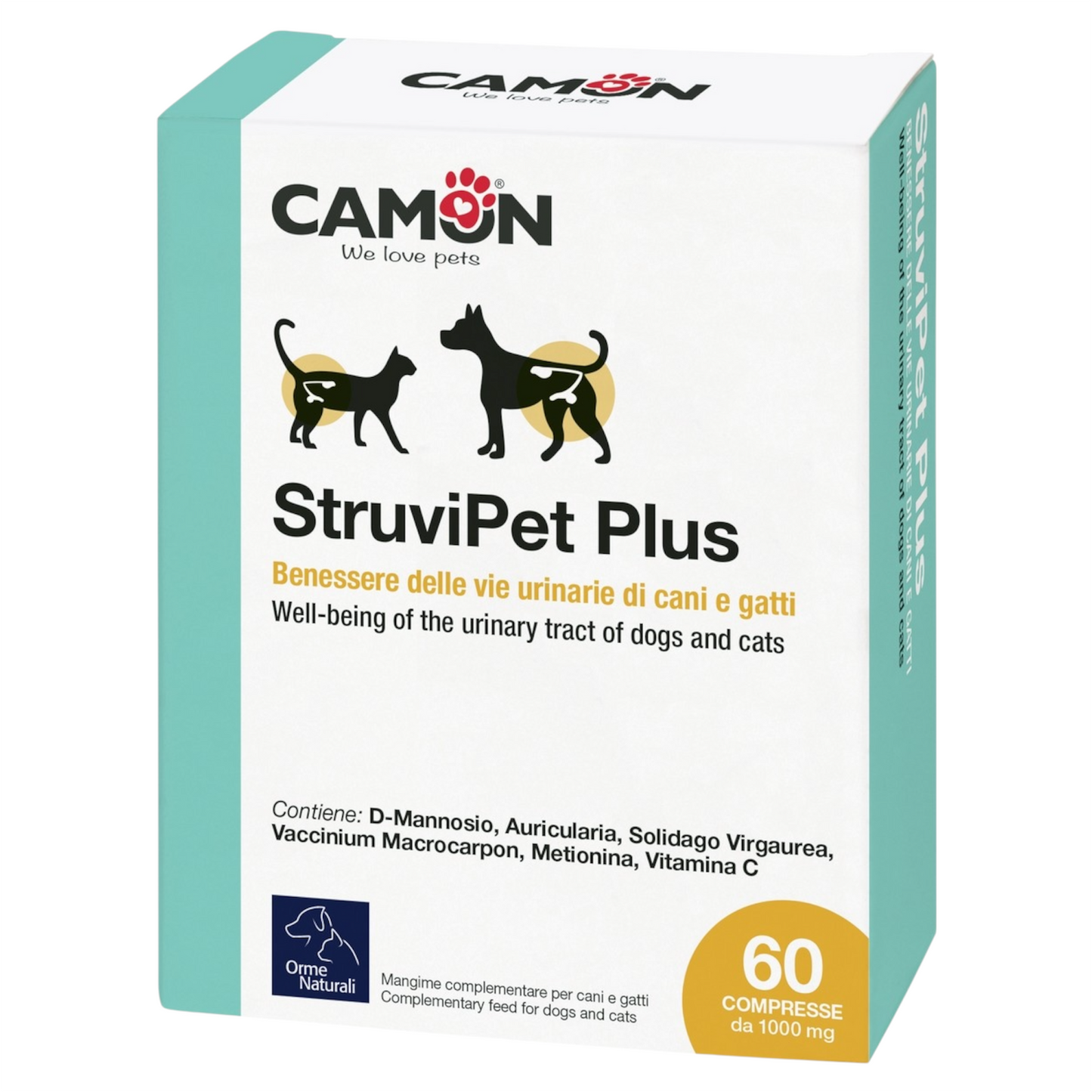 CAMON StruviPet Plus Cane e Gatto 60cpr