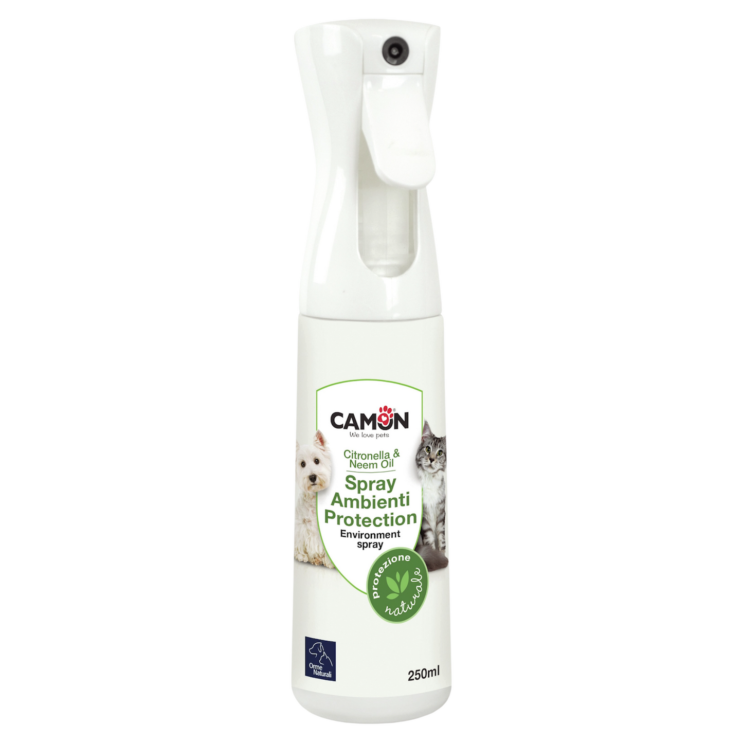 CAMON Spray Ambienti con Citronella e Olio di Neem 250ml