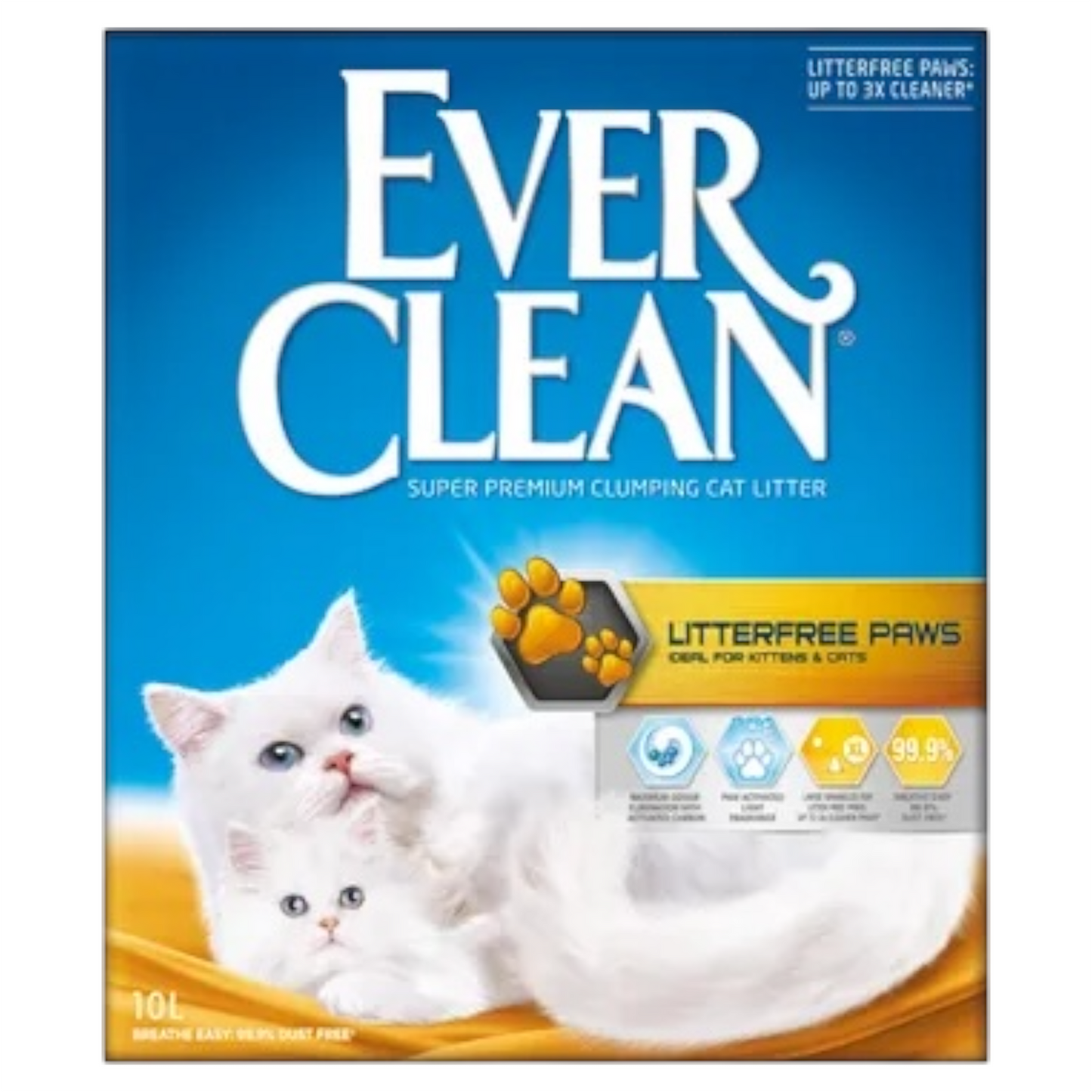 EVERCLEAN Free Paws Lettiera 10L