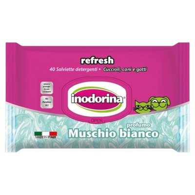INODORINA Salviette Muschio Bianco 40pz