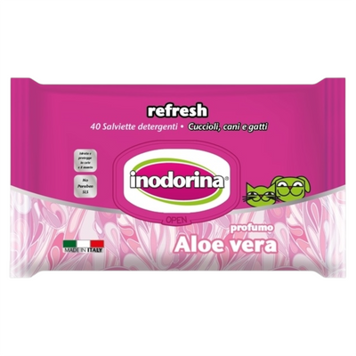 INODORINA Salviette Aloe Vera 40pz