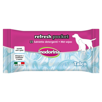 INODORINA Salviette Pocket Talco 15pz