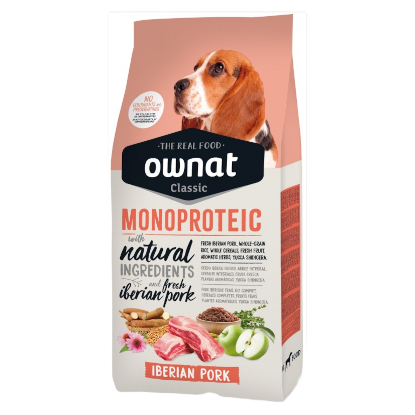 OWNAT Cane Classic Monoproteico Maiale 12Kg
