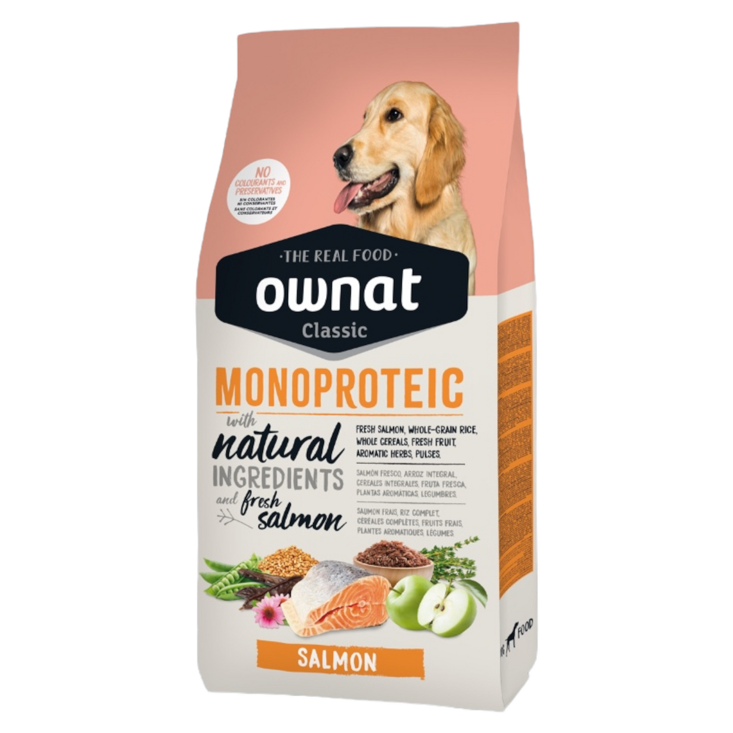 OWNAT Cane Monoproteico Salmone 12Kg
