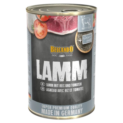 BELCANDO Cane Agnello con Riso e Pomodori 400gr