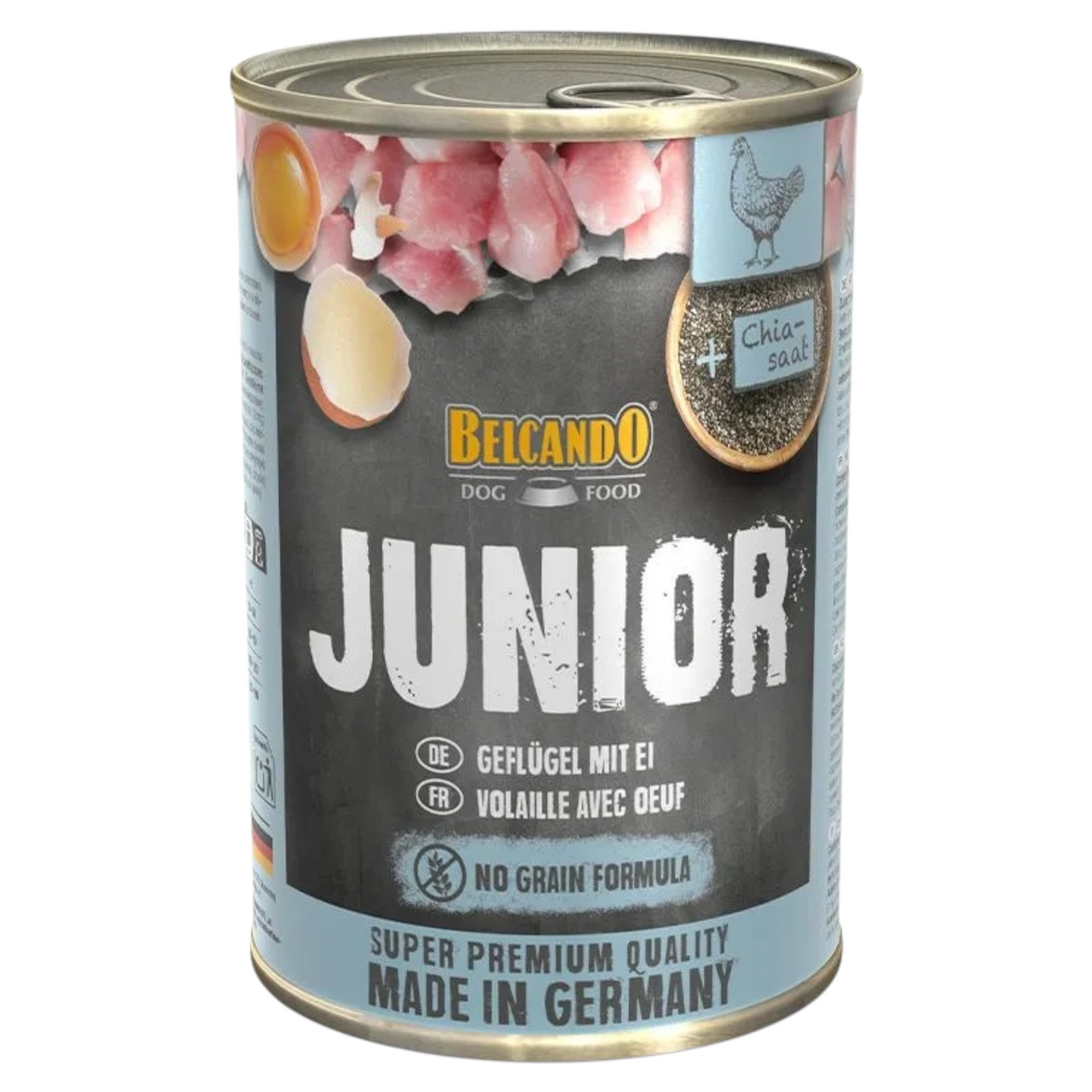BELCANDO Cane Junior Pollame con Uova 400gr