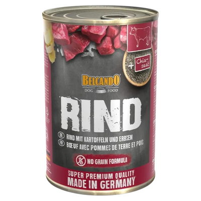 BELCANDO Cane Manzo con Patate e Piselli 400gr