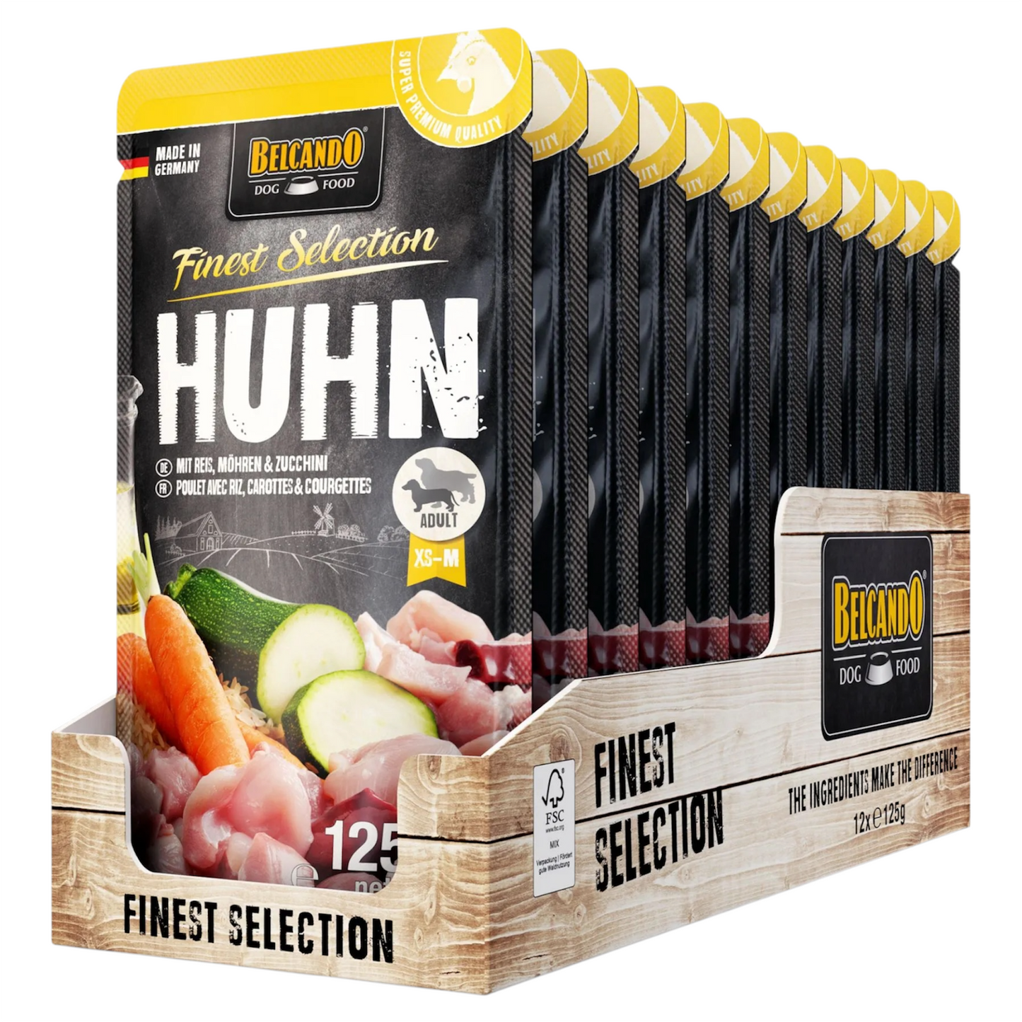 BELCANDO Cane Adult Pollo 125gr (Pack 12pz)