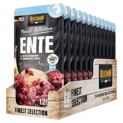 BELCANDO Cane Adult Anatra 125gr (Pack 12pz)