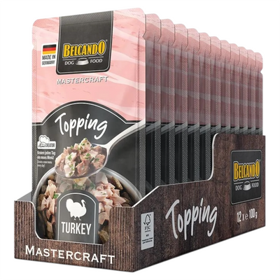 BELCANDO Topping Tacchino 100gr (Pack 12pz)