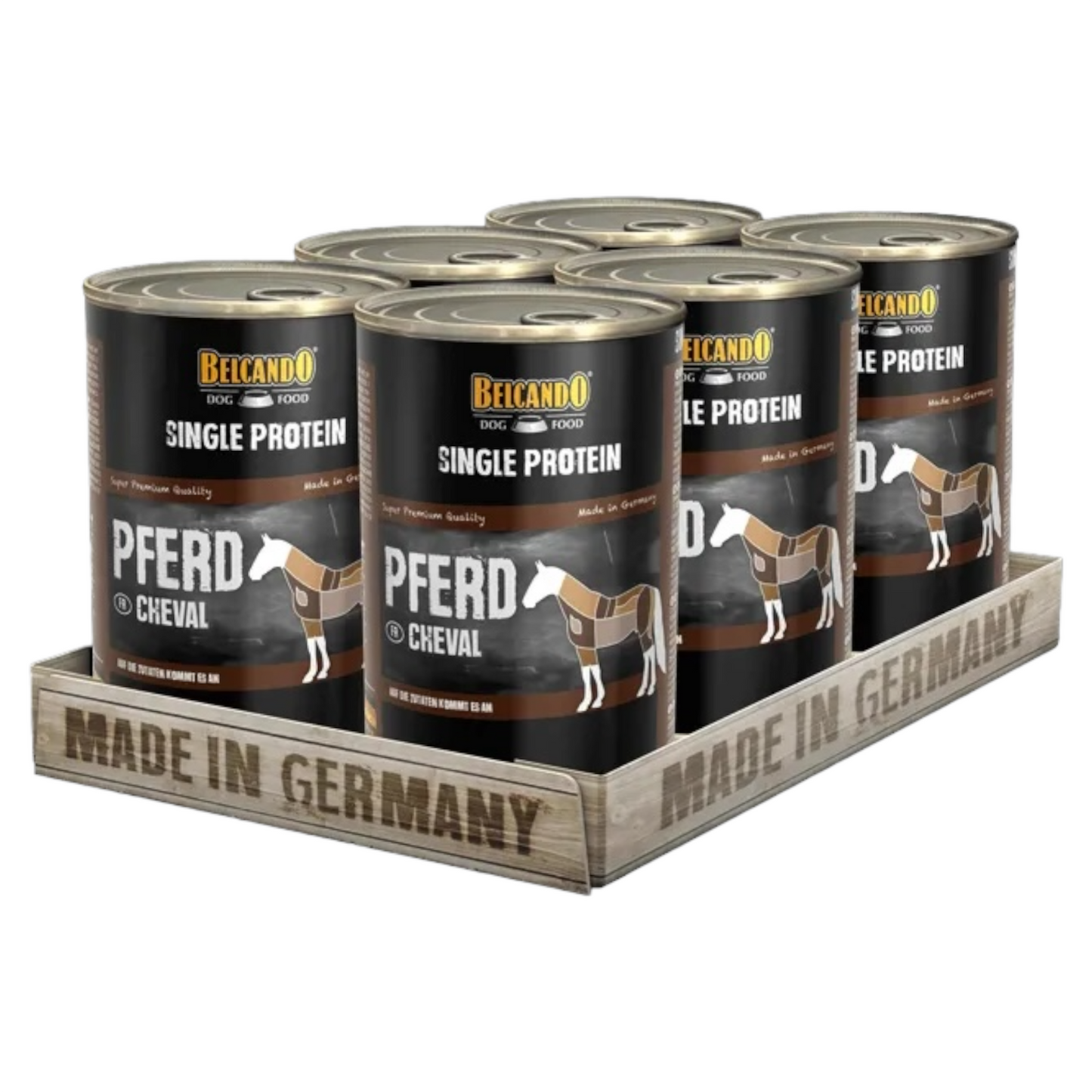 BELCANDO Cane Single Protein Cavallo 400gr (Pack 6pz)