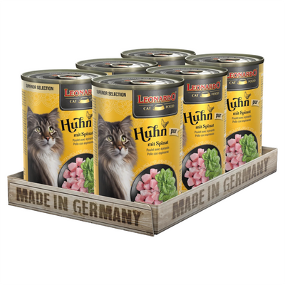 LEONARDO Superior Selection Pollo 400gr (Pack 6pz)