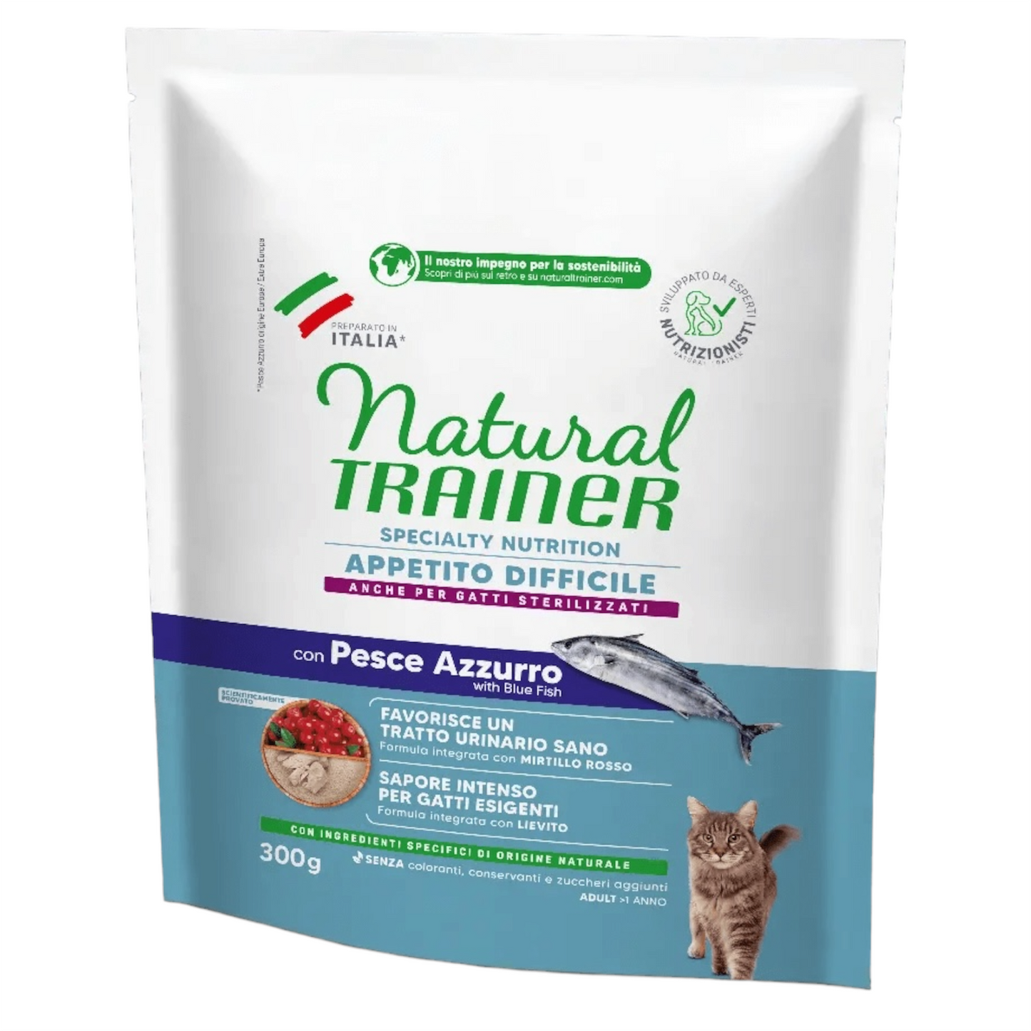 TRAINER Gatto Appetito Difficile Pesce Azzurro 300gr