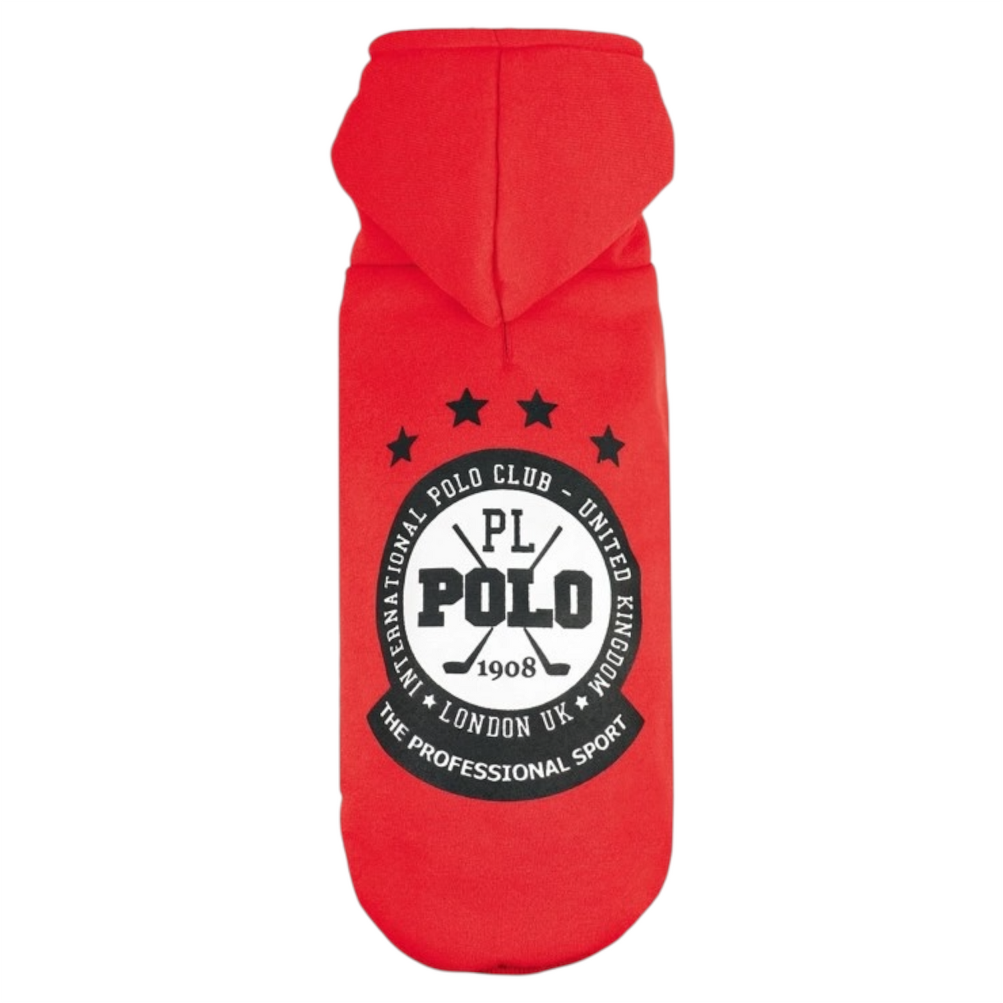 RECORD Felpa Polo Rosso 50 cm