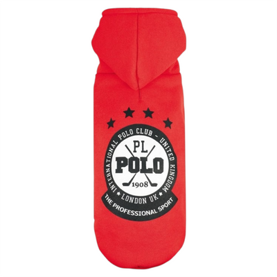 RECORD Felpa Polo Rosso 50 cm
