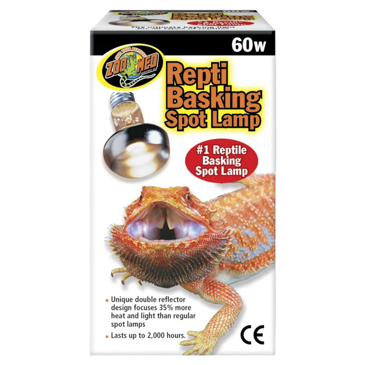 ZOOMED Repti Basking Spot Lamp 60W